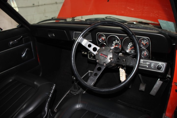 Torana GTR XU1 interior