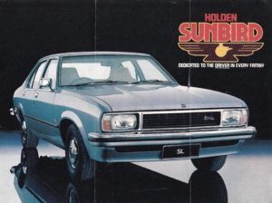 Holden UC Sunbird Sedan & Hatchback