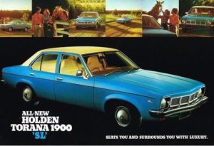 Holden Torana 1900 SL Advert
