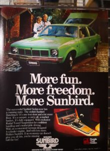 Sunbird With RTS Advertisment